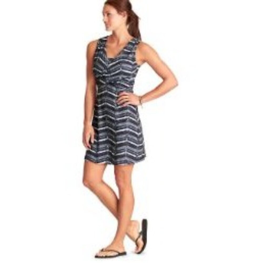 Athleta Printed Adriana Printed Dress Womens Size XL Athleisure Trail Walking